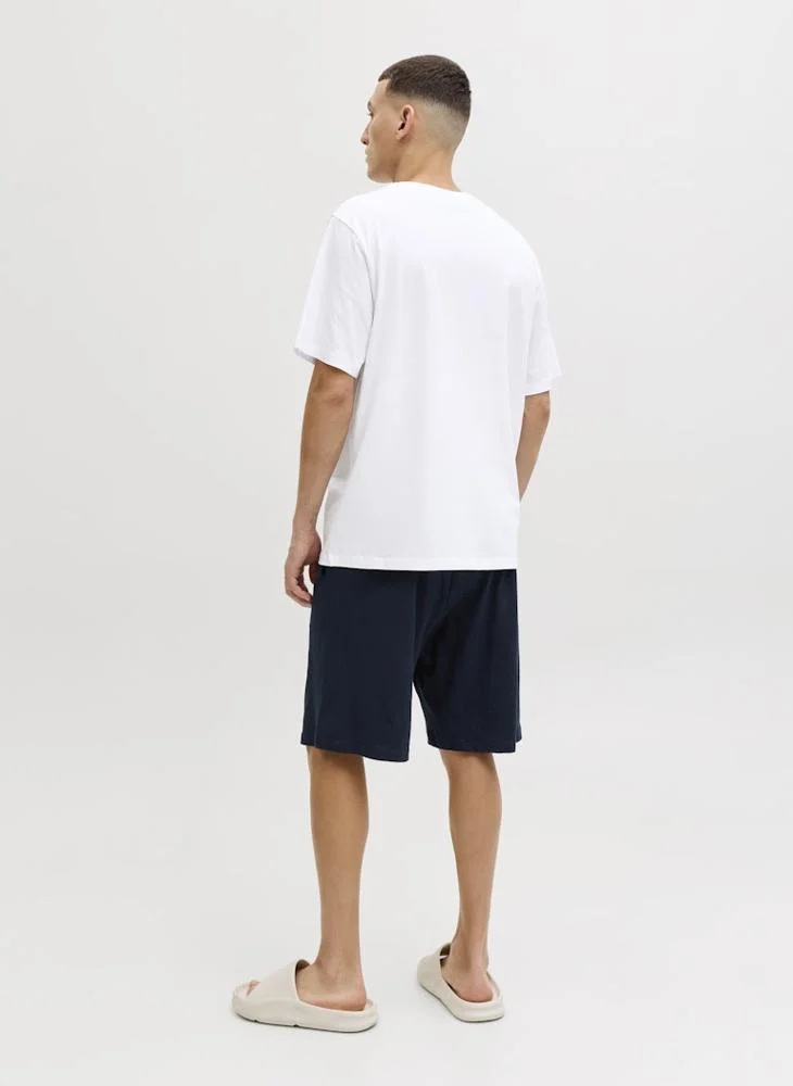 JACK & JONES Casual T-Shirt And Shorts Set